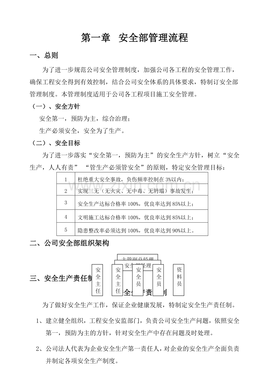 幕墙工程公司安全部管理制度.docx_第3页