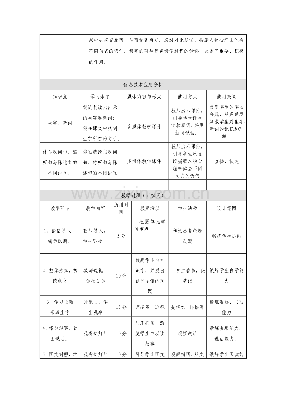 文档教学设计表.doc_第2页