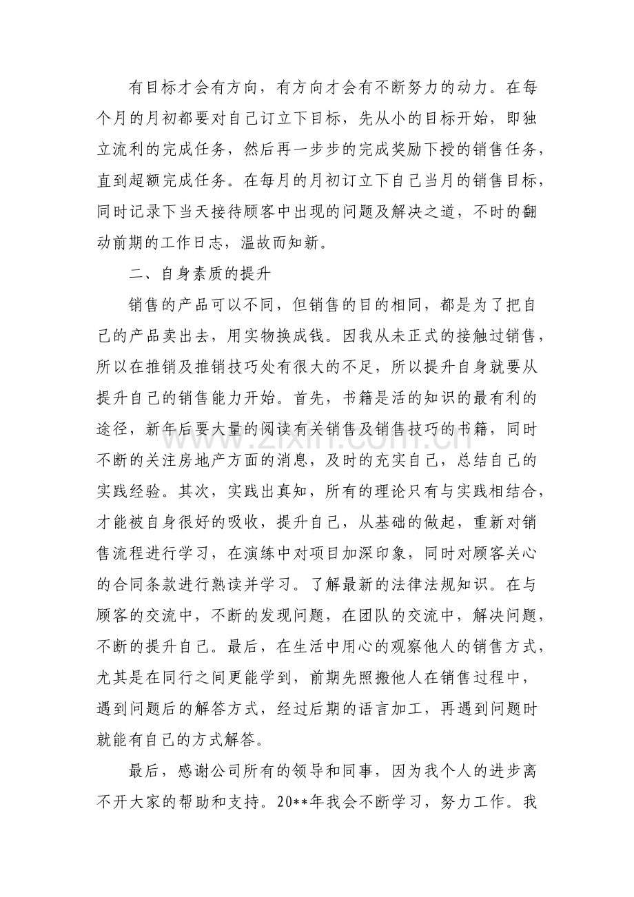 企业销售员年度工作计划(通用3篇).pdf_第2页