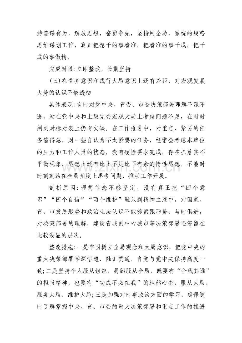 主题教育检视整改台账范文(通用14篇).pdf_第3页