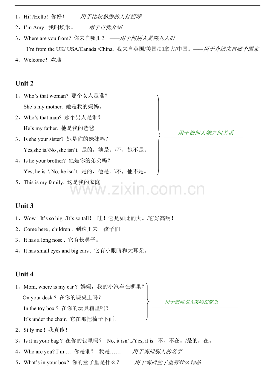 三年级下册英语期末总复习知识点归纳.doc_第2页