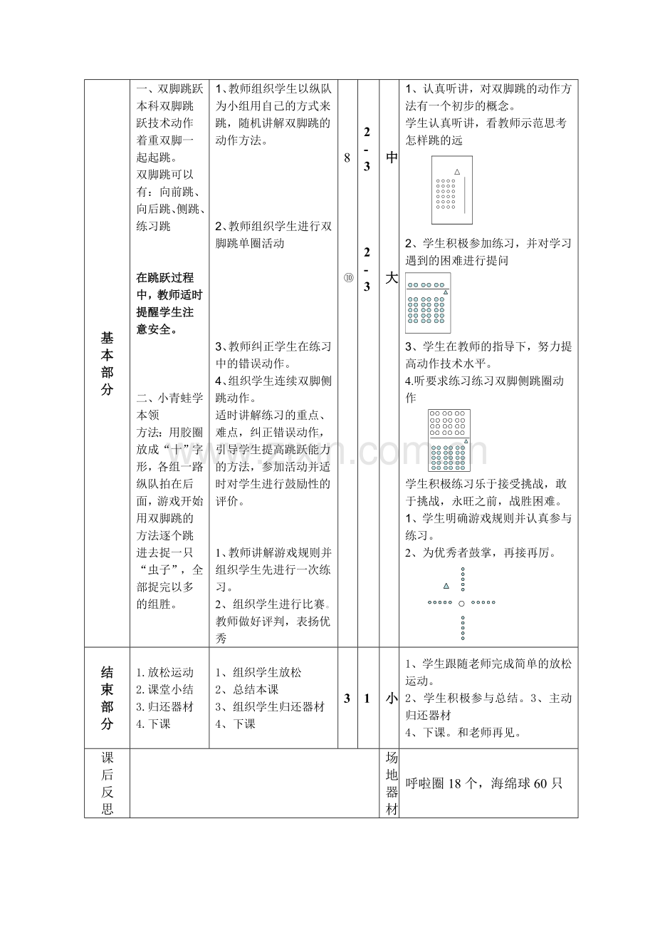 各种方式的双脚跳教学计划.doc_第2页