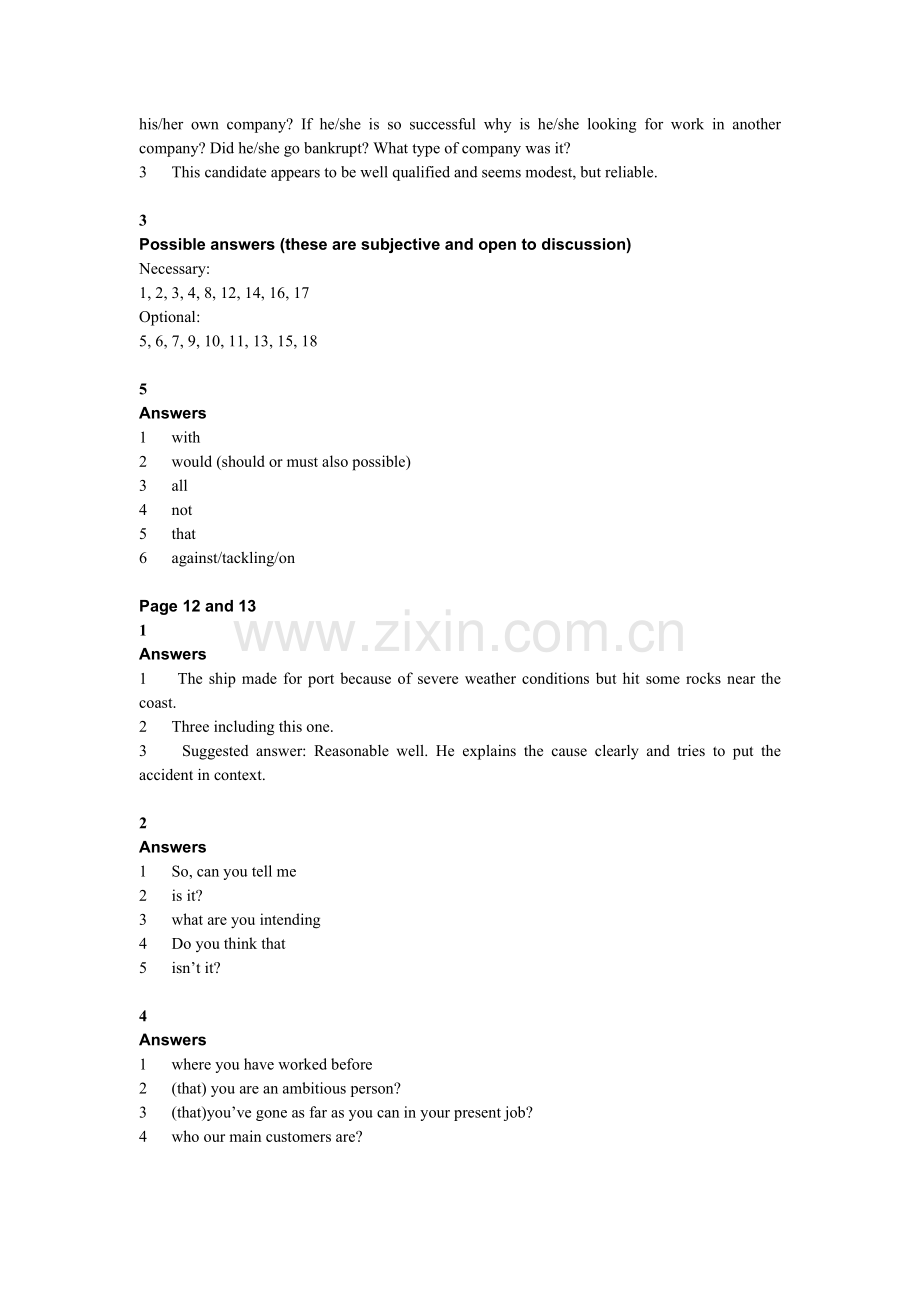 新编剑桥商务英语高级第三版高级教材答案.doc_第3页