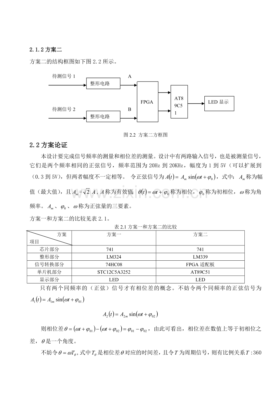 毕业论文设计--智能仪器频率测试仪设计.doc_第3页