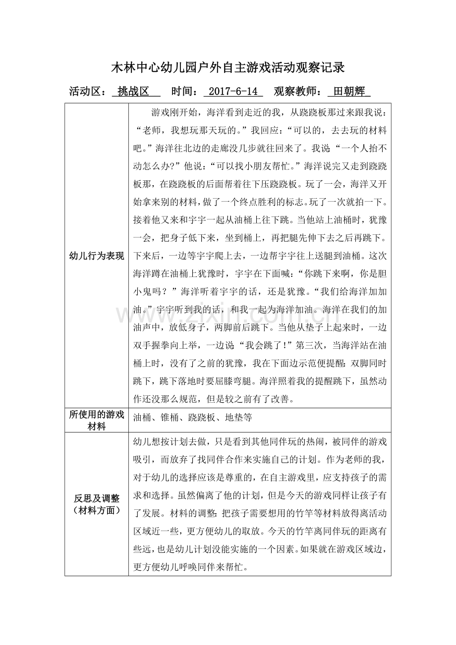 自主游戏观察记录表（田朝辉）.docx_第3页