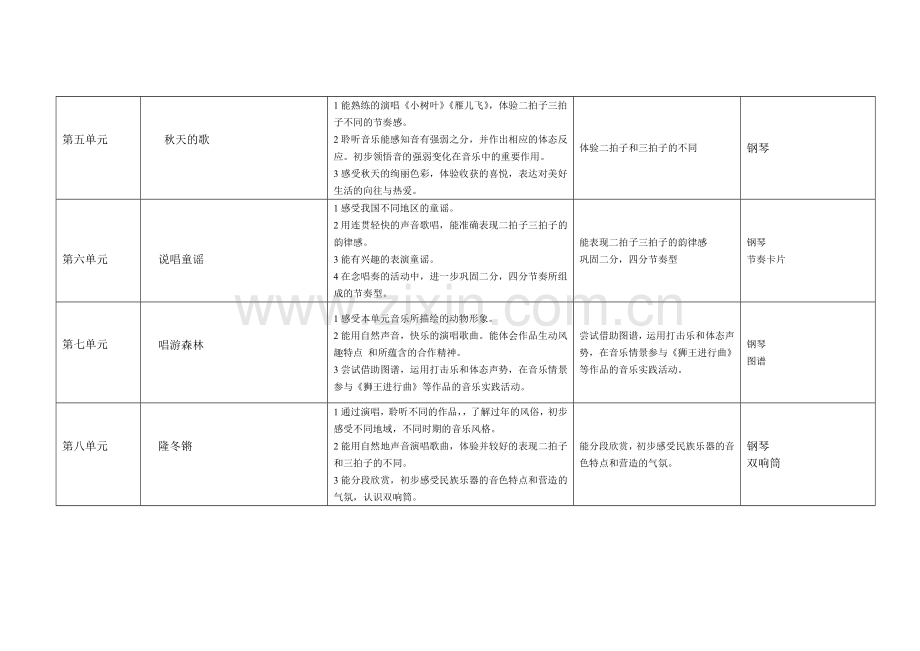 一年级上教学计划表.doc_第2页