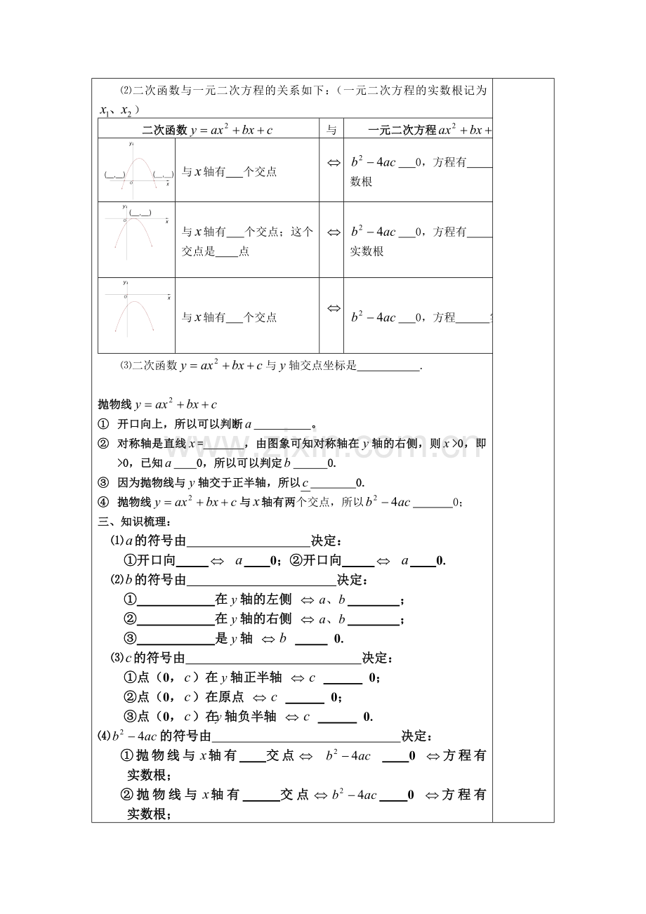 用函数观点看一元二次方程.doc_第2页