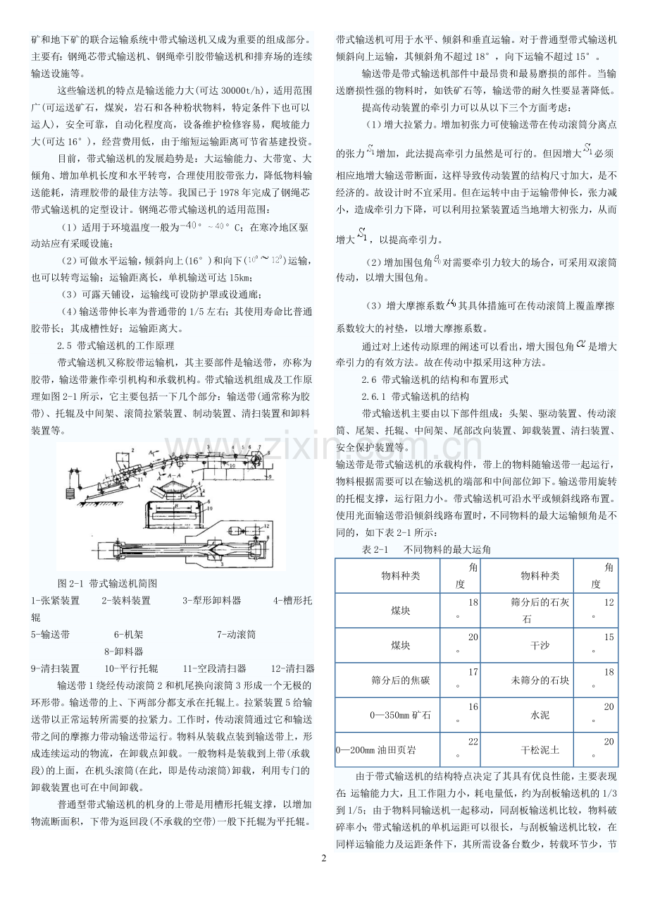 带式输送机毕业设计论文【毕业设计】.doc_第2页