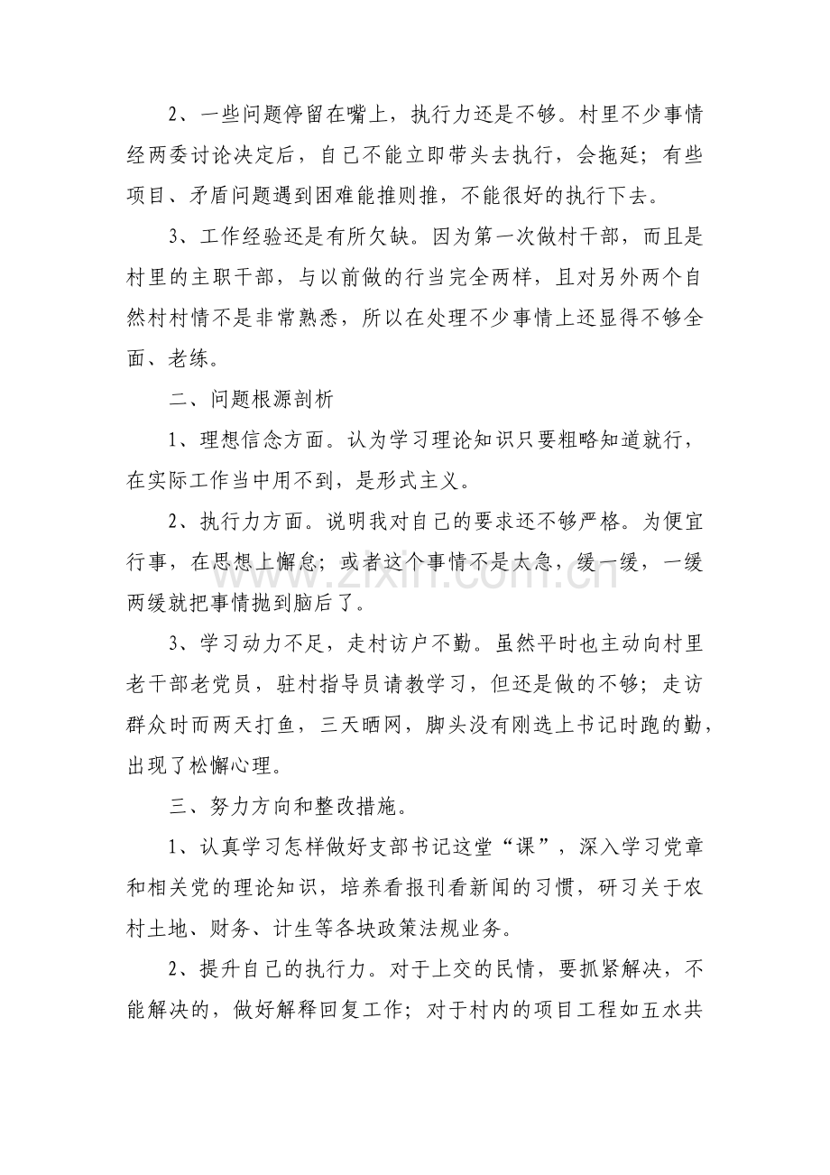 两个确立对照检查材料9篇.pdf_第3页