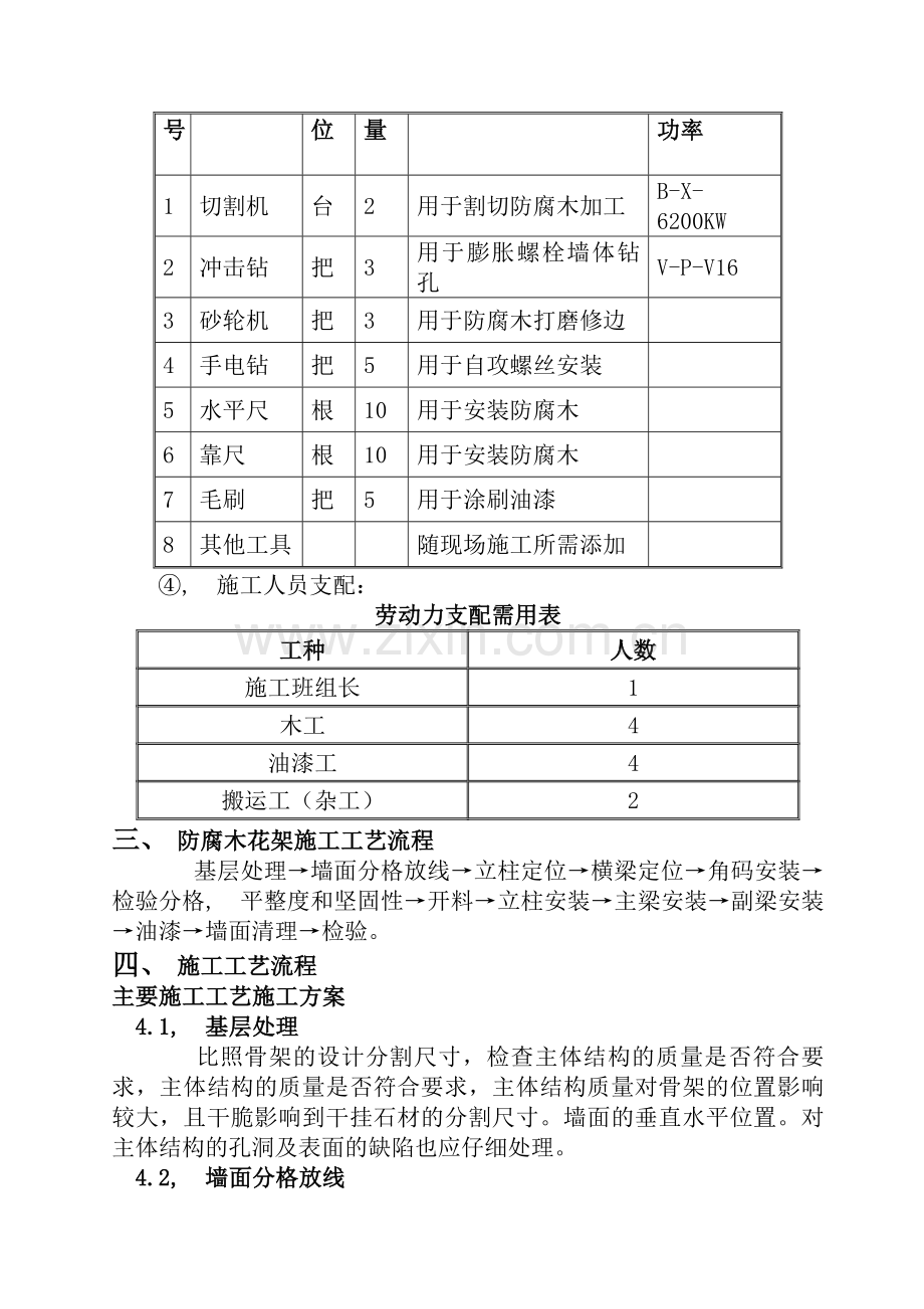 防腐木花架施工方案.docx_第2页