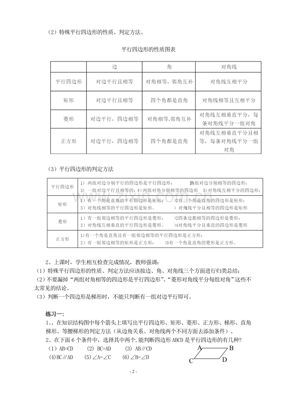 《平行四边形小结》.doc_第2页