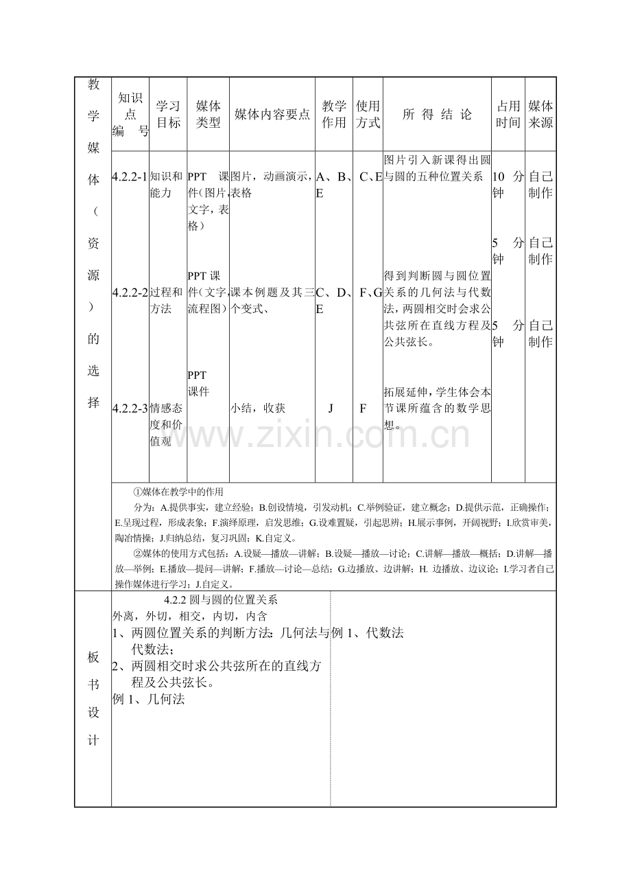 数学教学设计（两圆间的位置关系）.docx_第3页