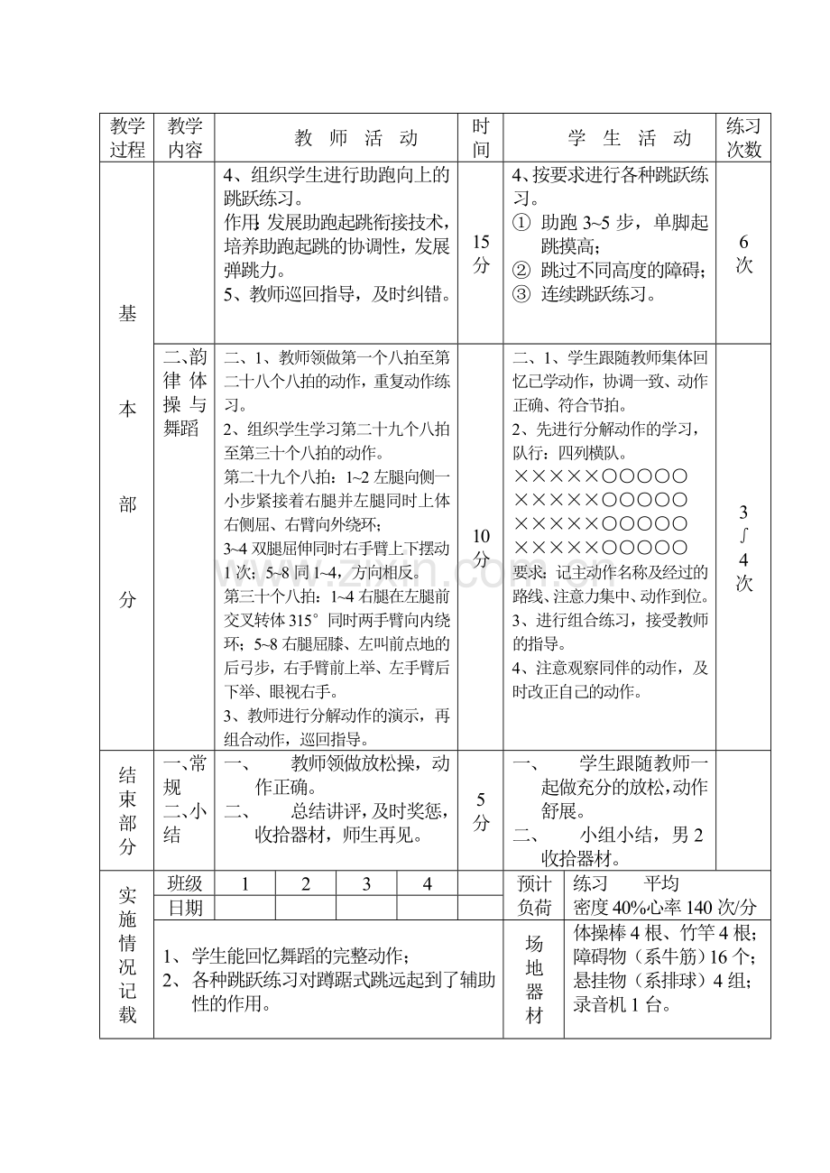 初中体育与健康教案（跳跃）.doc_第2页