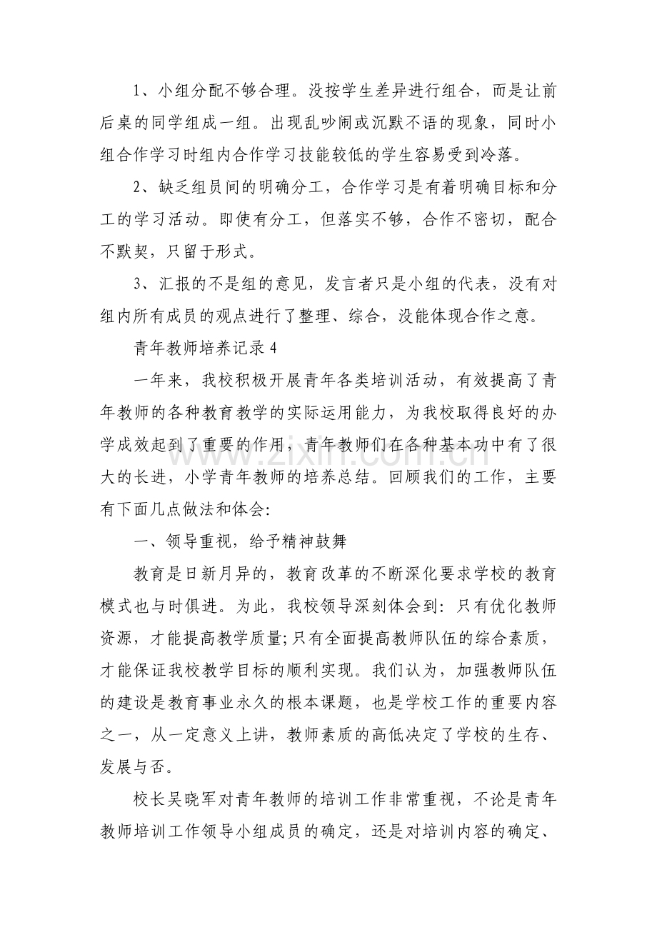 青年教师培养记录范文(通用13篇).pdf_第3页