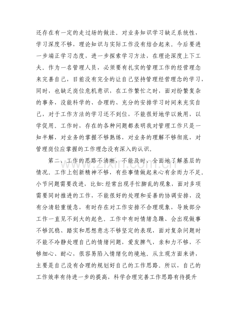 发改局个人党性分析范文三篇.pdf_第2页