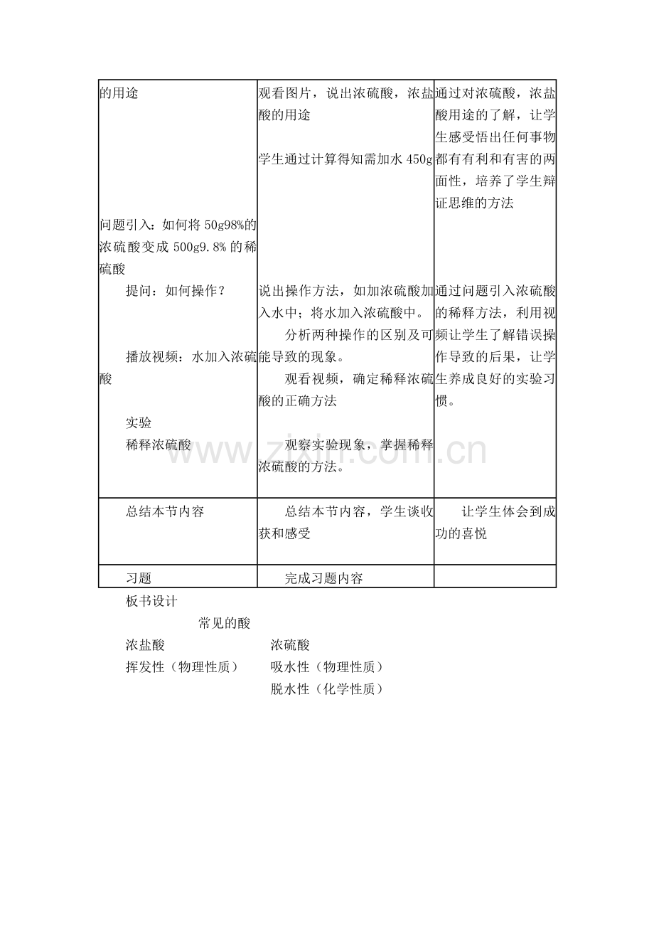 常见的酸教学设计.doc_第3页