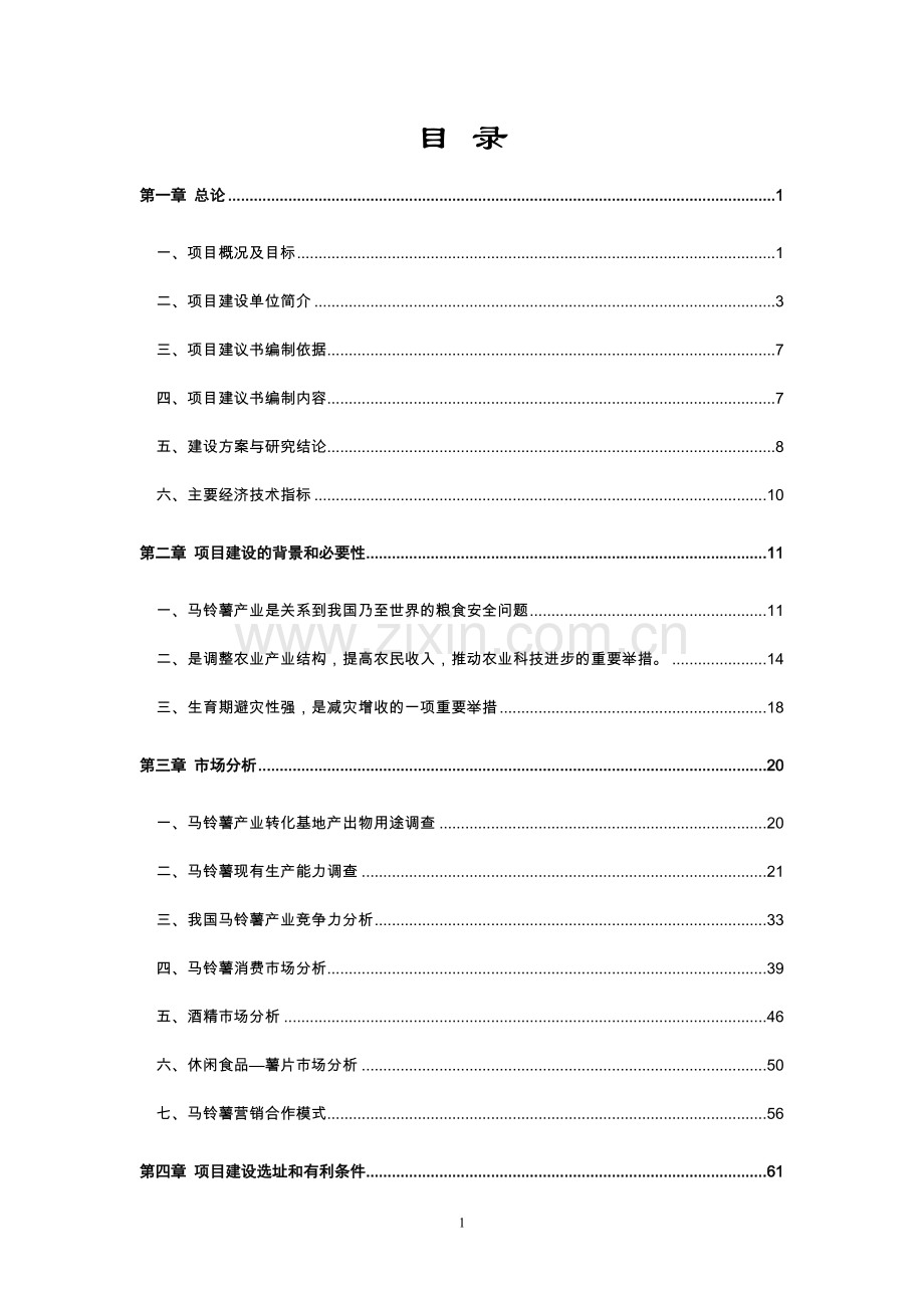 工业硅项目可行性研究报告(优秀可研报告).doc_第1页