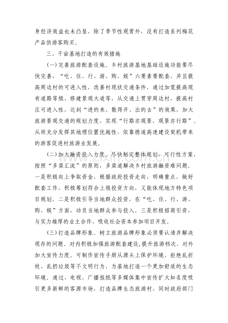 大学生如何参与到乡村振兴的实践中范文(通用6篇).pdf_第3页