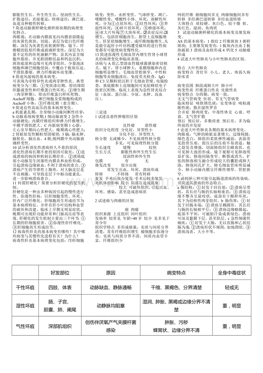 病理学期末考试简答题.doc_第2页