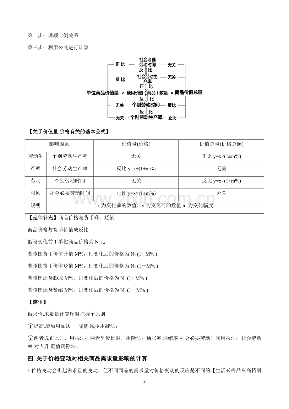 高考政治计算题专项训练.docx_第2页