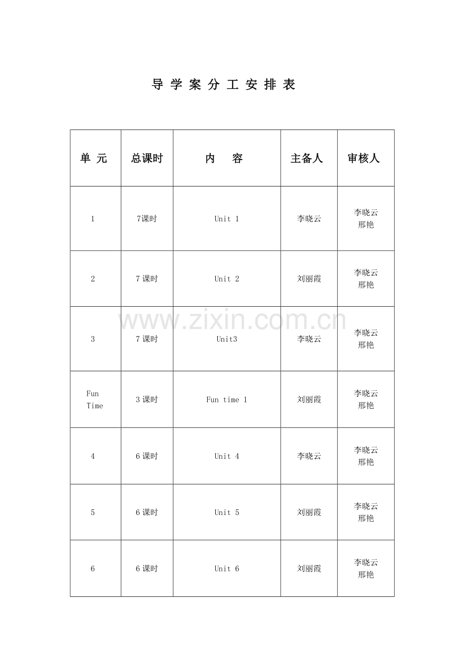 精通版英语六年级下册教案.doc_第3页