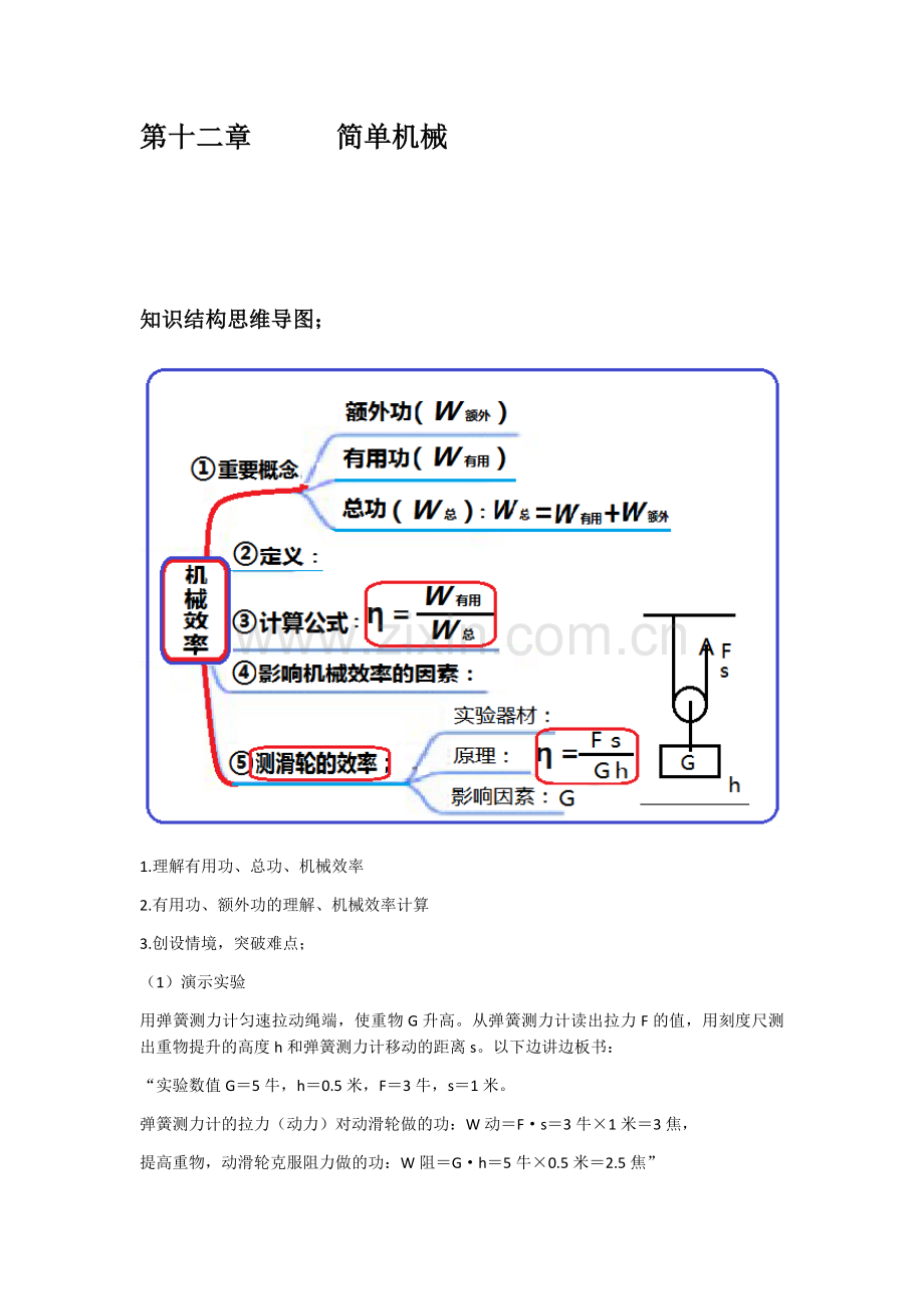 简单机械导图.docx_第1页