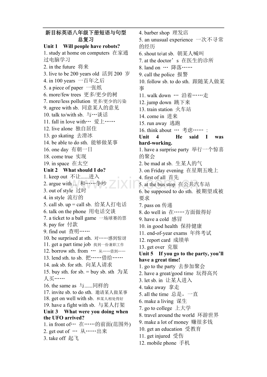 八年级下复习资料.doc_第1页