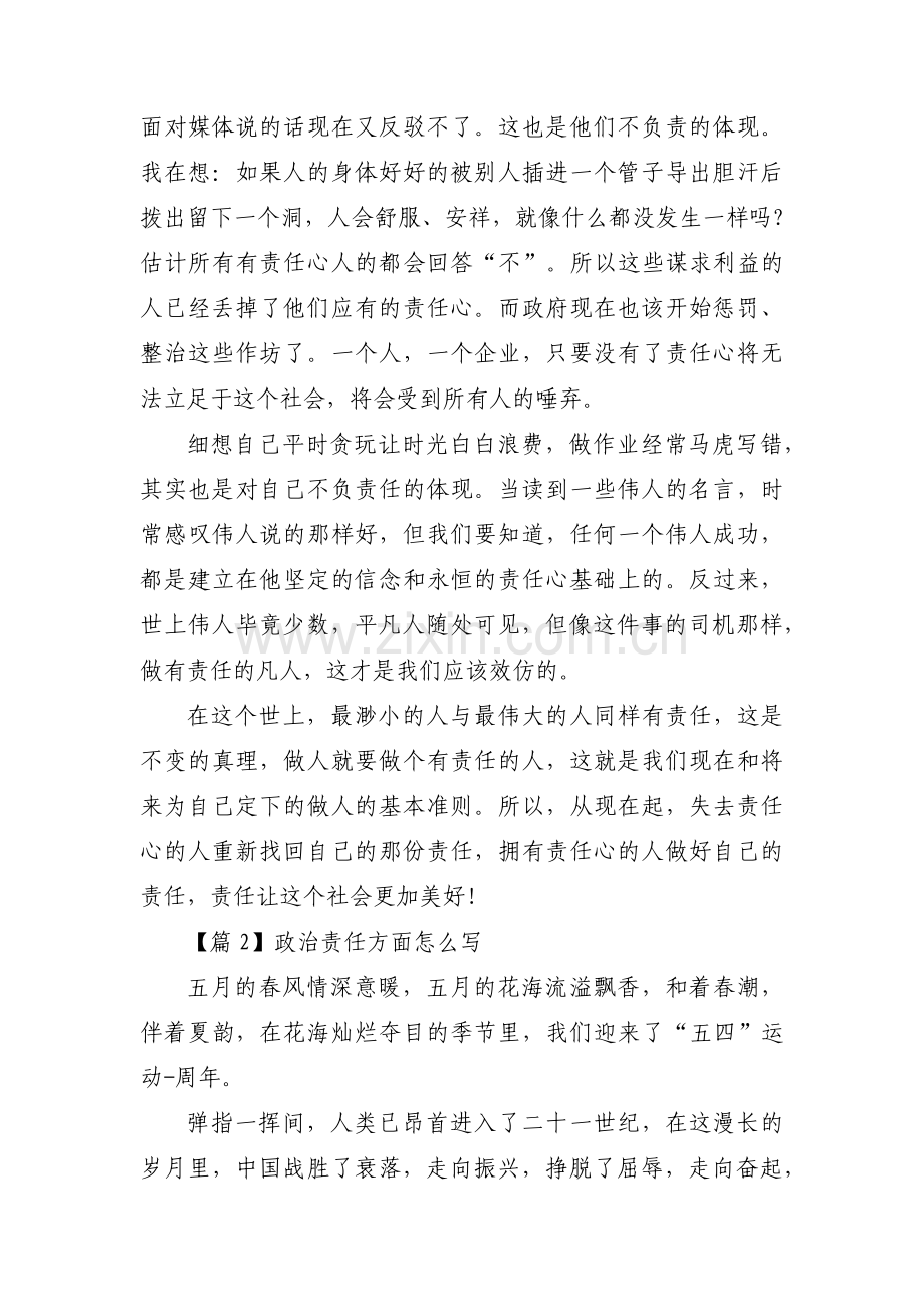 关于政治责任方面怎么写【三篇】.pdf_第2页