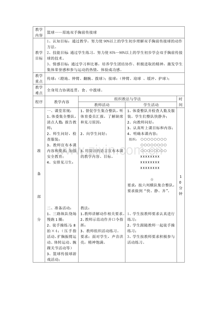 《篮球—原地双手胸前传接球》.doc_第2页