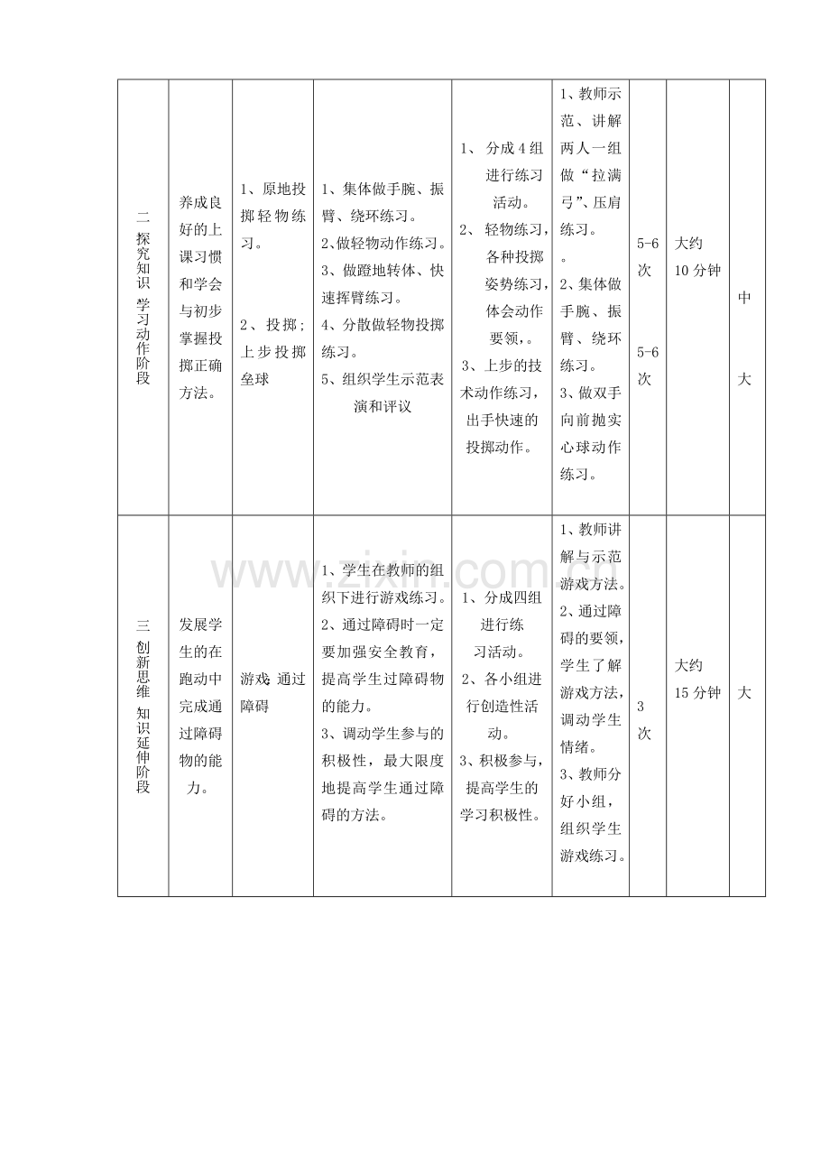 小学体育与健康课教学设计.doc_第3页