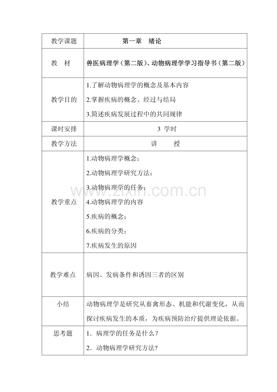 动物病理学授课教案.pdf_第2页