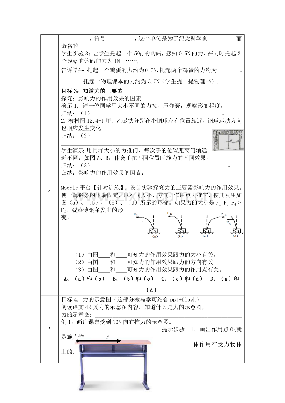 初中物理八年级下册第七章第一节力.docx_第3页