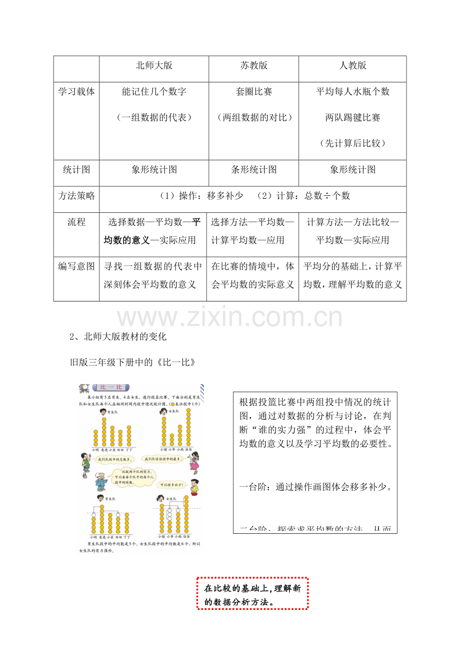 小学数学北师大四年级北师大版小学数学四年级下册--平均数.docx_第2页