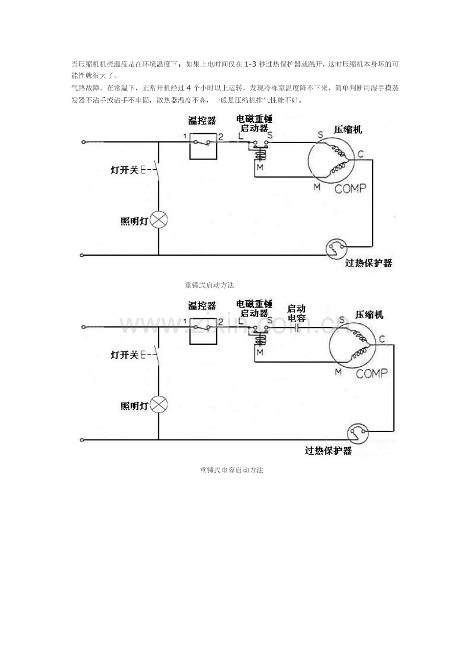 电冰箱压缩机不启动故障维修方法.docx_第2页