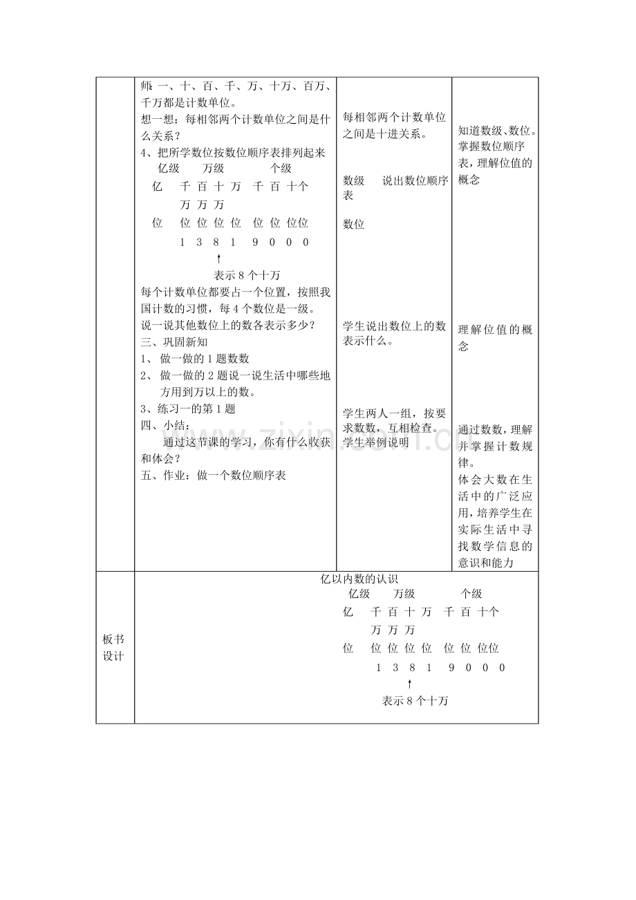 小学人教四年级数学亿以内大数认识.doc_第2页