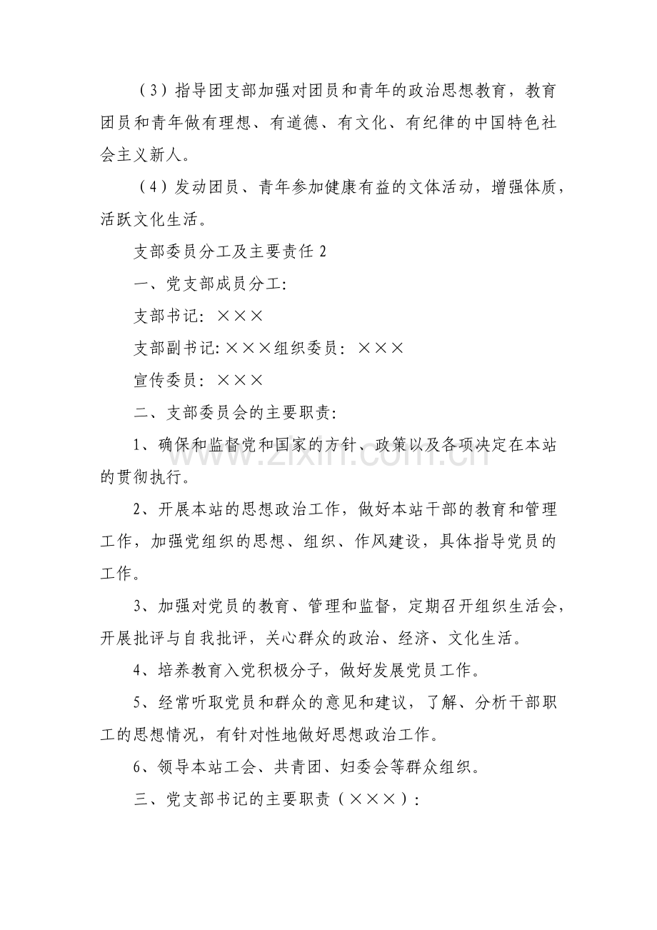 关于支部委员分工及主要责任【六篇】.pdf_第3页