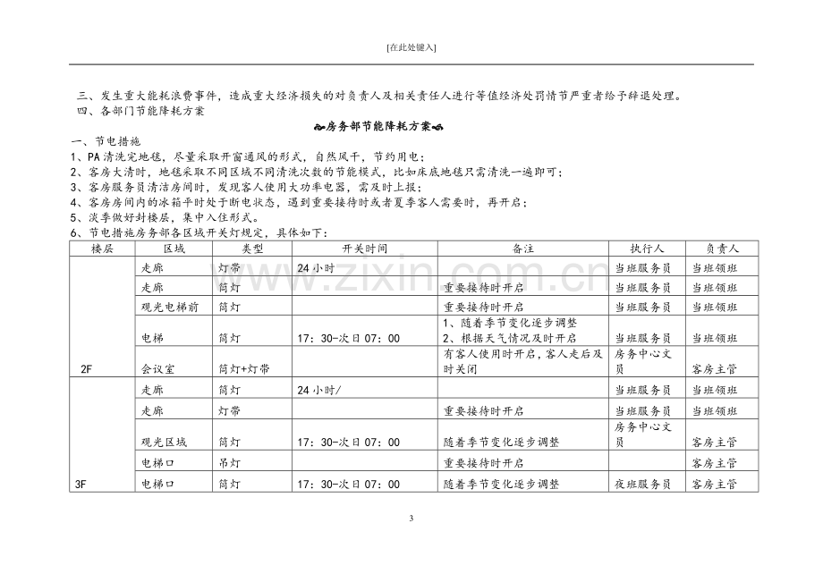 酒店节能降耗制度.docx_第3页