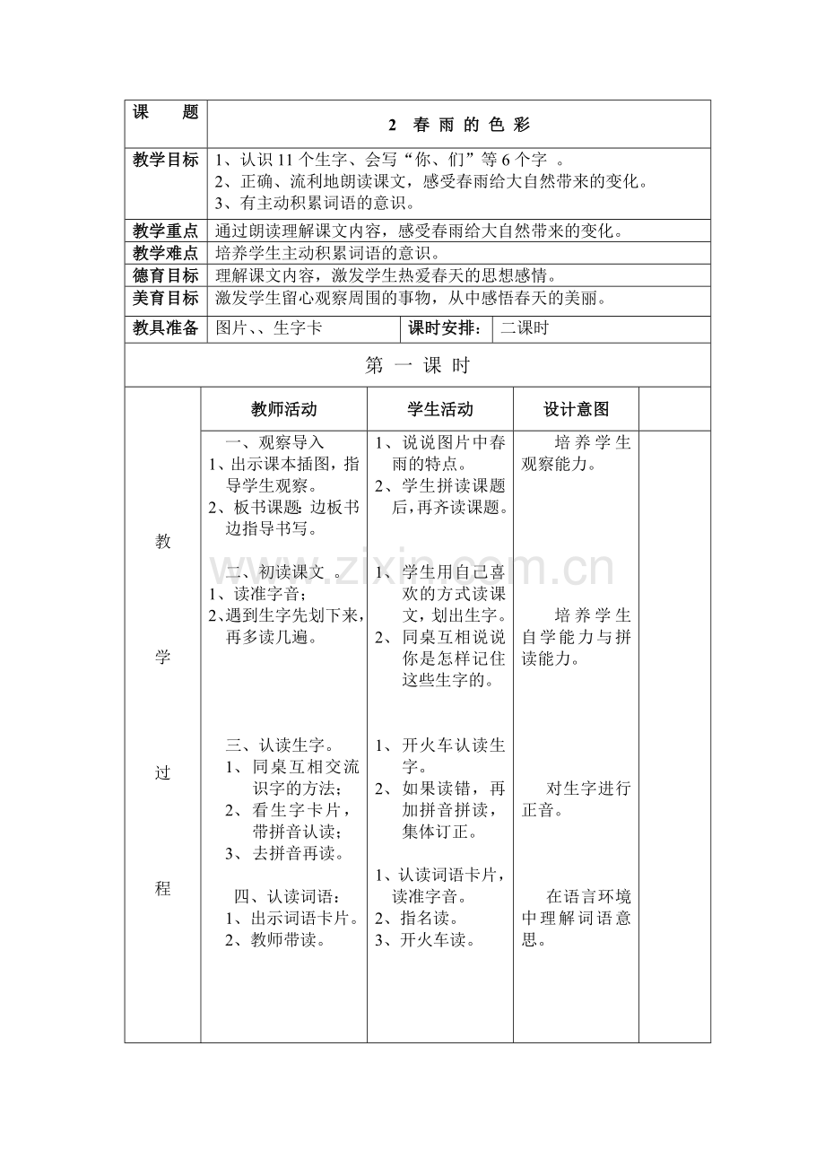 春雨的色彩.doc_第1页