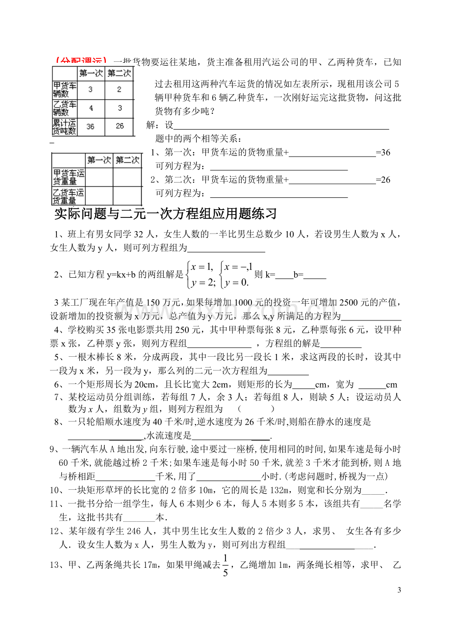 二元一次方程组应用题分类复习.doc_第3页