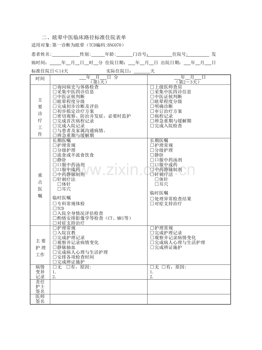 眩晕中医临床路径.doc_第3页