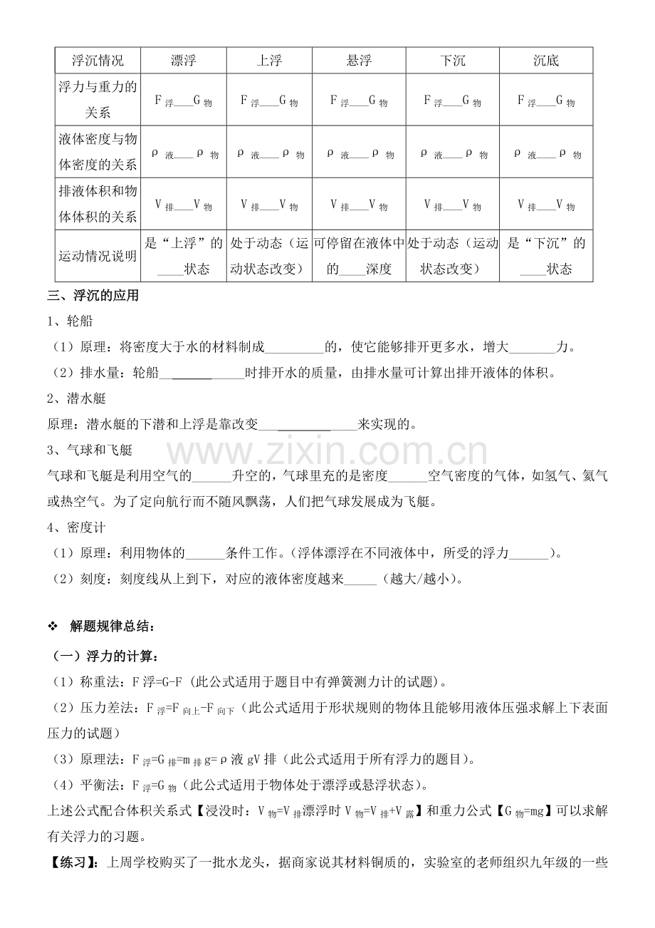 人教版八年级物理下册第十章浮力.doc_第2页