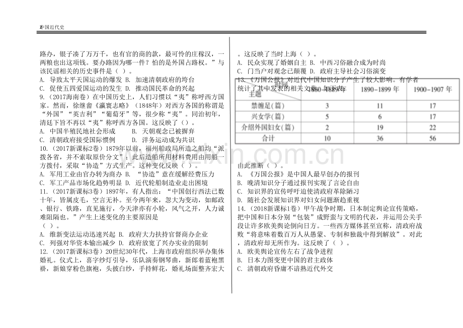 中国近代史试卷.doc_第2页