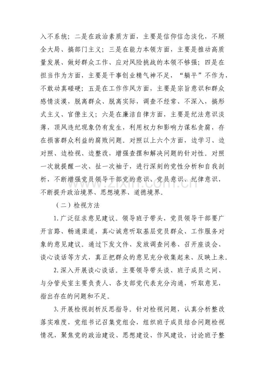 主题教育检视问题实施方案范文(3篇).pdf_第3页