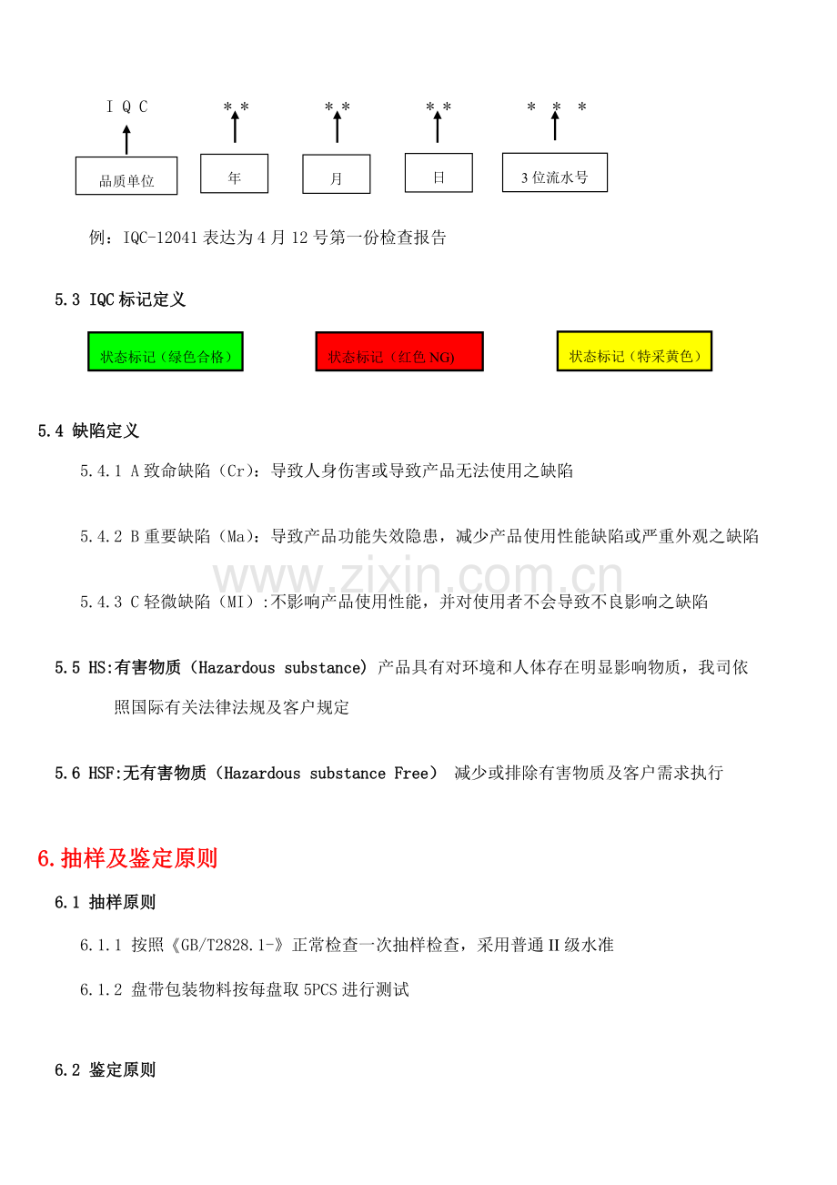 电子进料检验标准规范.doc_第3页