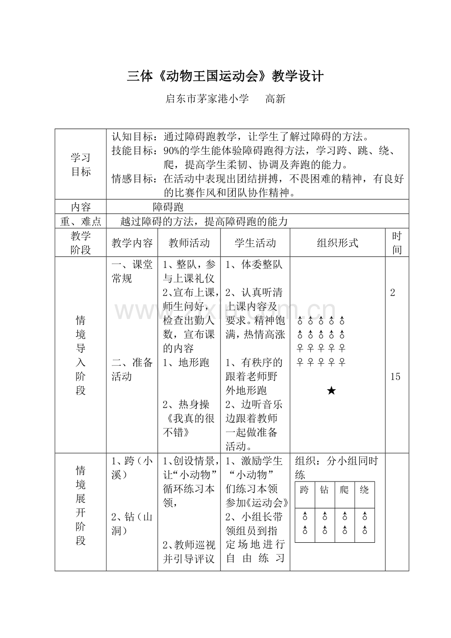 动物王国运动会.doc_第1页