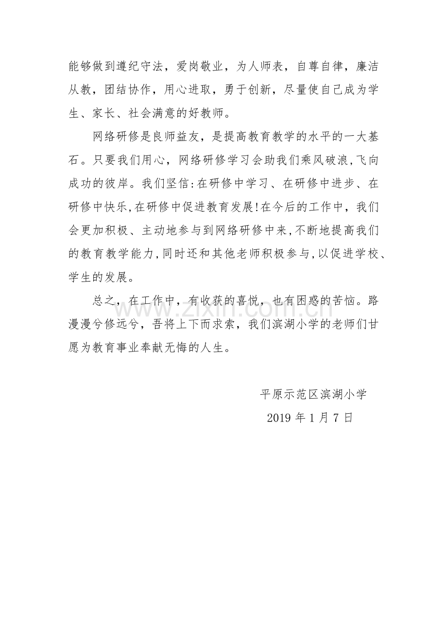 滨湖小学师德网络研修总结.docx_第3页