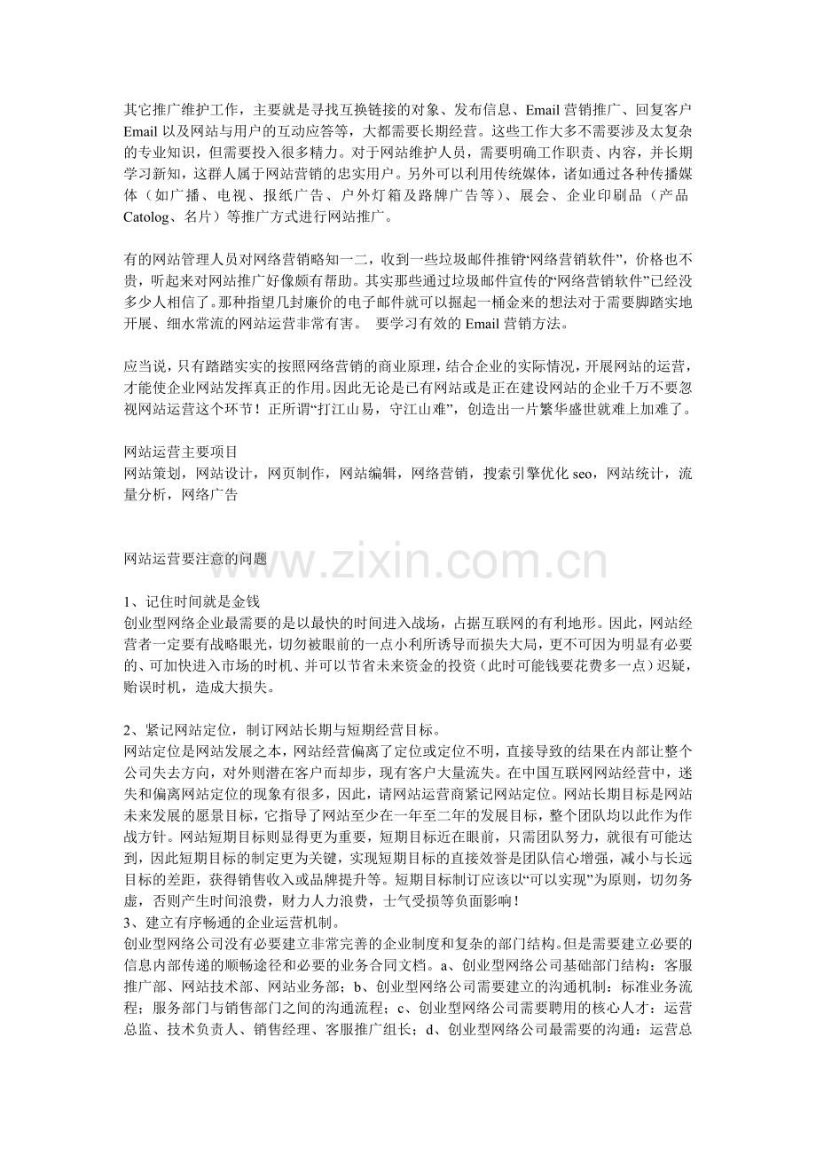 什么是网站运营？[优质文档].doc_第3页