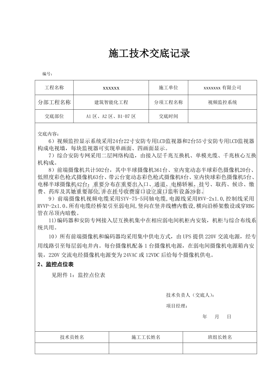 视频安防监控技术交底样本.doc_第2页