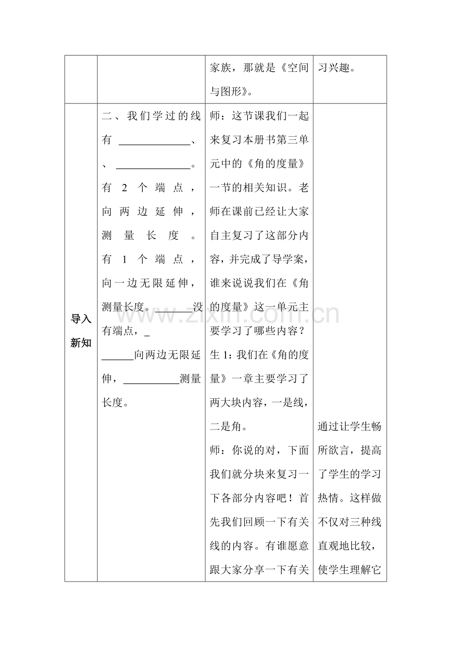 小学人教四年级数学空间与图形总复习——角的度量.doc_第2页