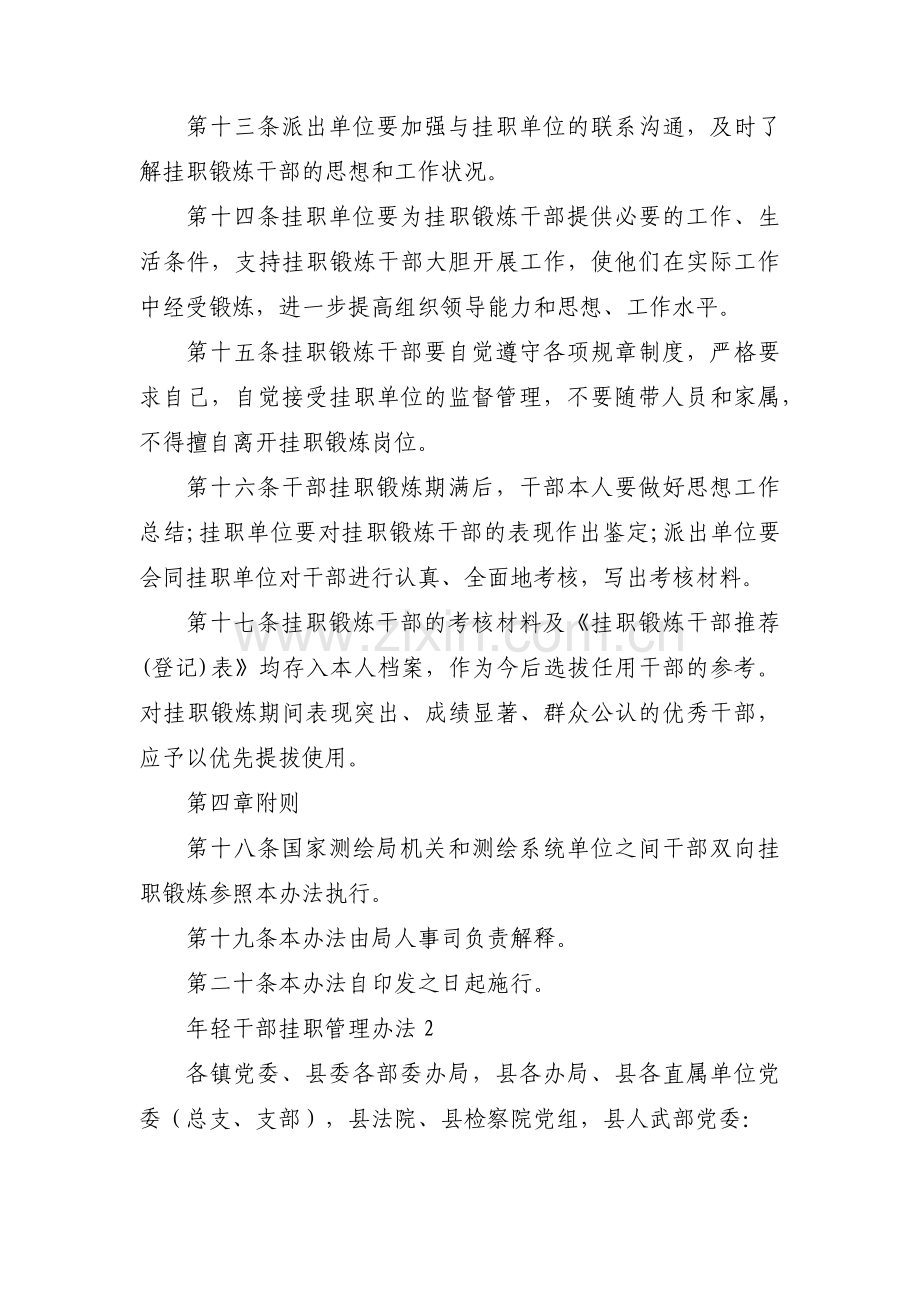 年轻干部挂职管理办法三篇.pdf_第3页